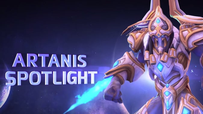 Artanis Heroes of the Storm gameplay preview video